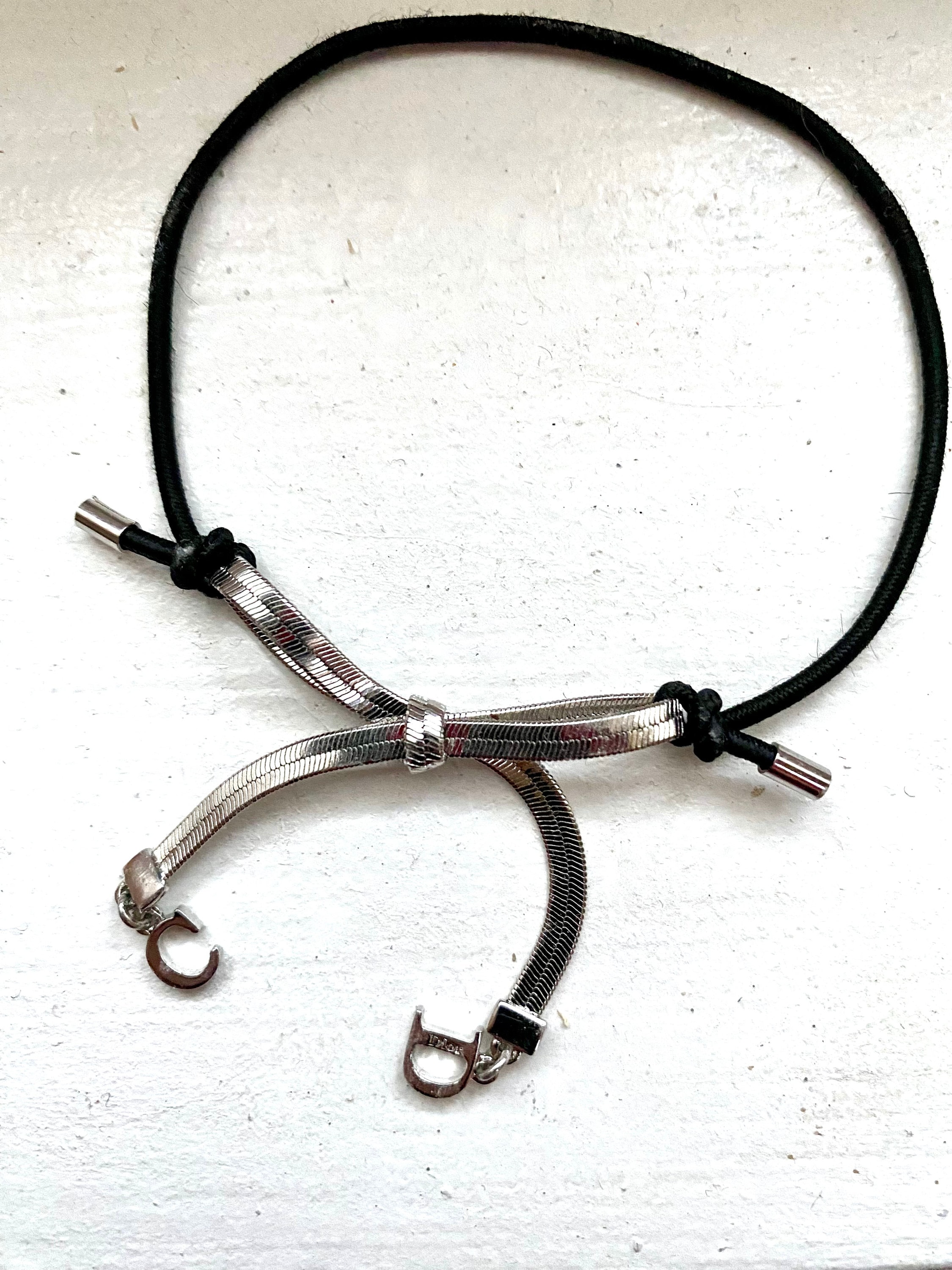 【John Galliano】Newspaper bracelet RARE CHRISTIAN DIOR Vintage John Galliano Newspaper Print