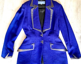 80s Thierry Mugler activ グレー ジップジャケット 80s Thierry Mugler activ グレー ジップジャケット