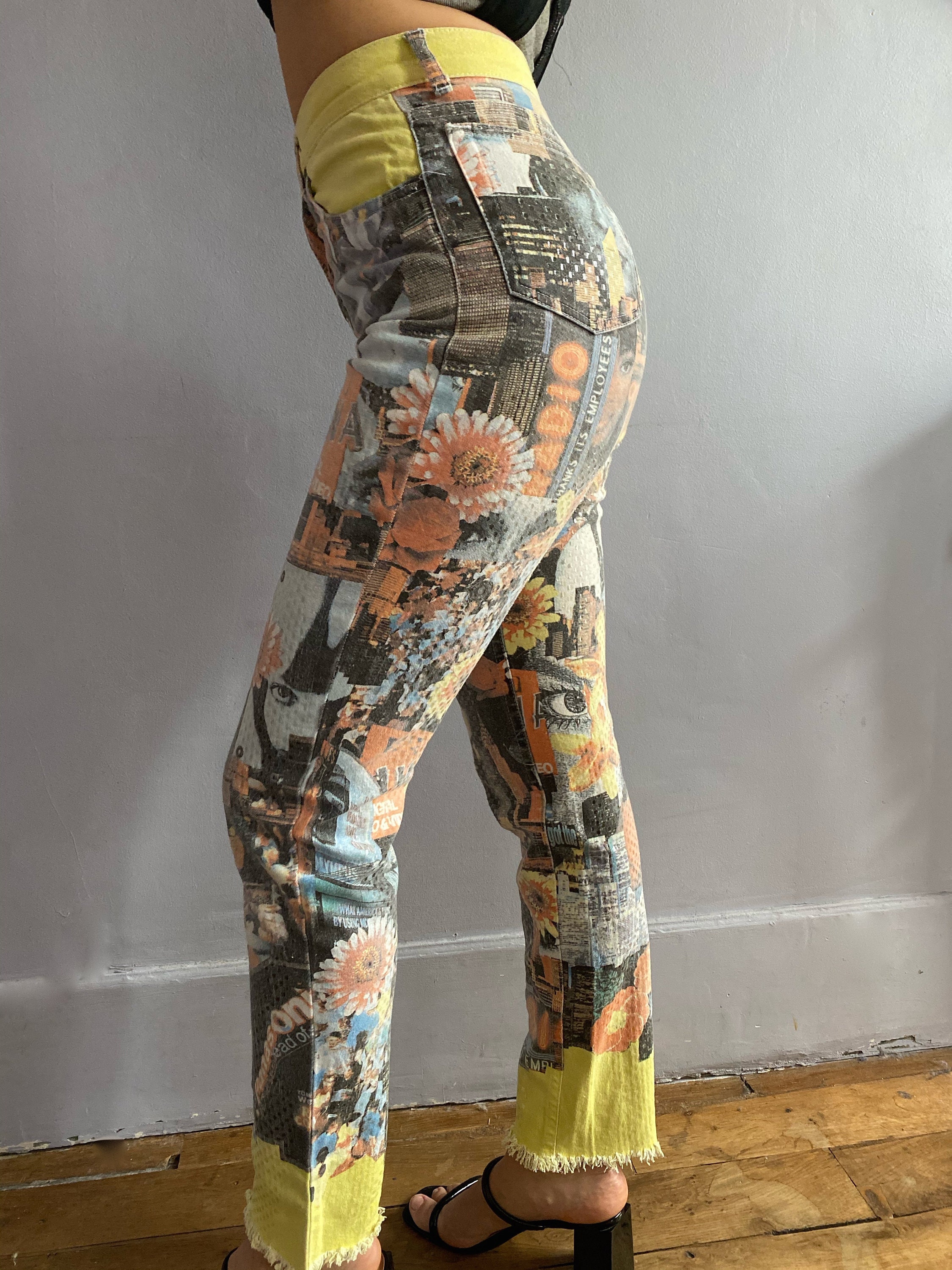 Print Jeans Poster | Etsy Norway