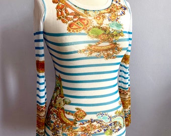 Y/Project x Jean Paul Gaultier Trompe L'Oeil Janty Blazer en
