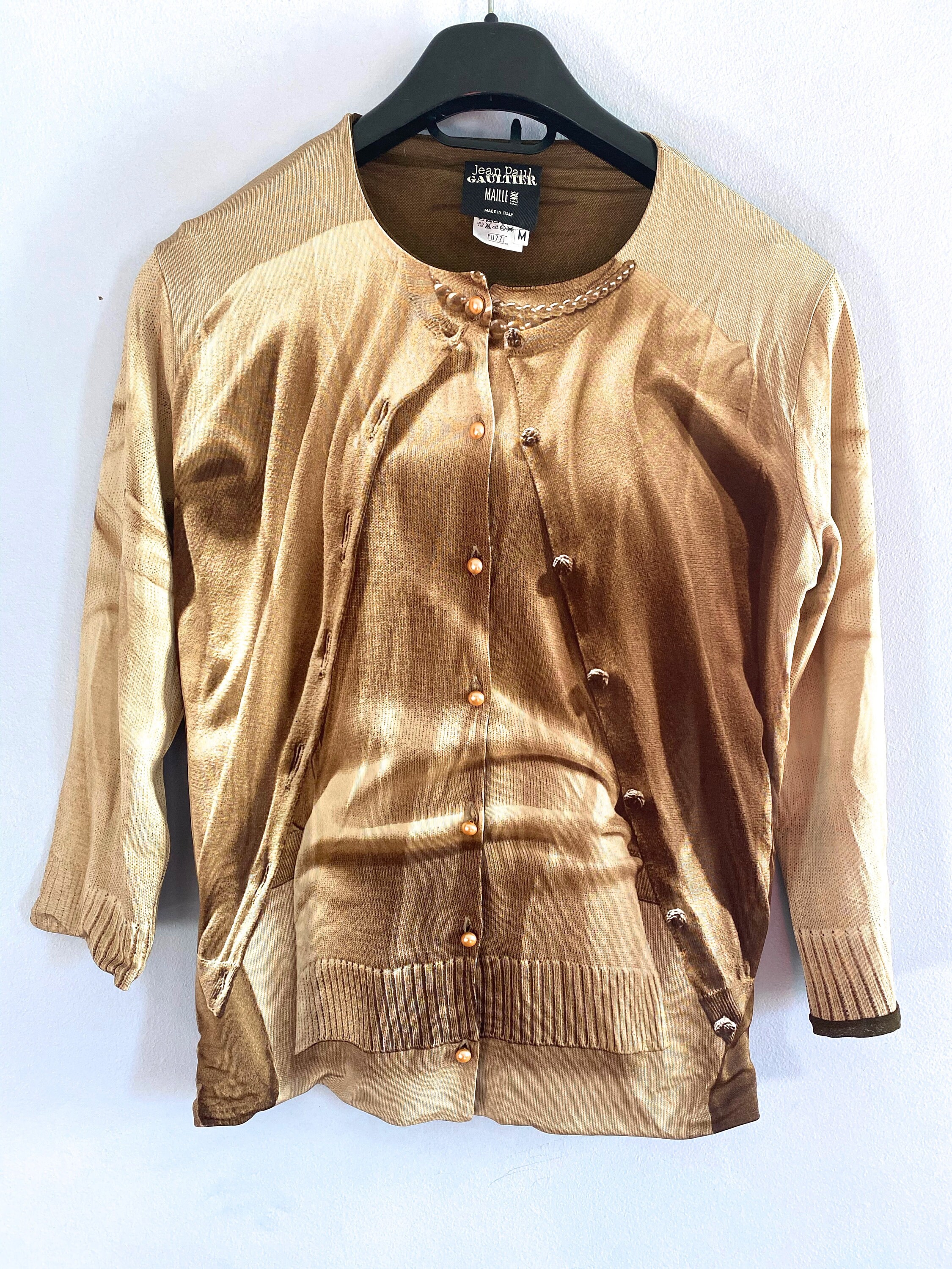 Gaultier Trompe L'oeil Cardigan Twin 