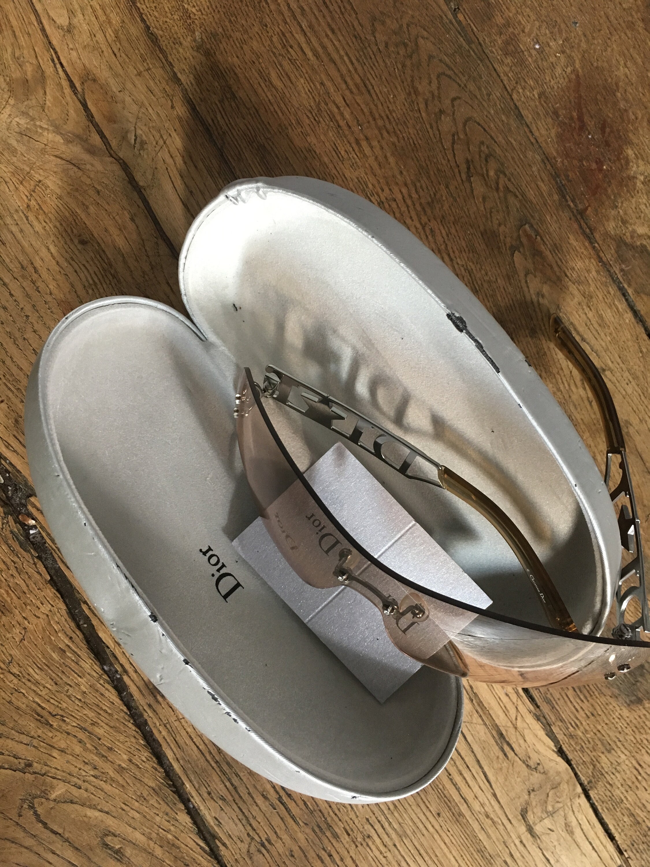 Dior Rimless Sunglasses Galliano for Dior Side Star Diorlywood Sun