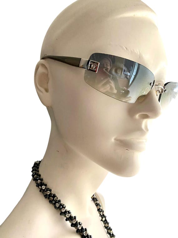 Chanel Rimless Sunglasses Ombre Lenses Chanel 4018 Rimless Glasses