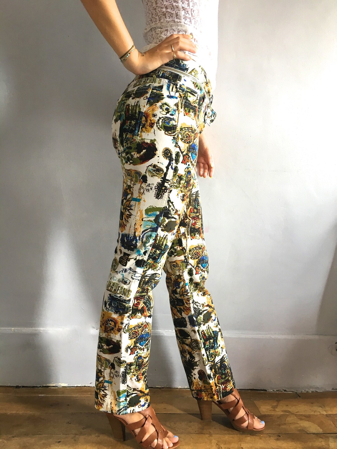 Gaultier Graffiti Jeans Gaultier Basquiat Punk JPG Jean's Gaultier Graffiti Jeans Gaultier Basquiat Punk JPG Jean's