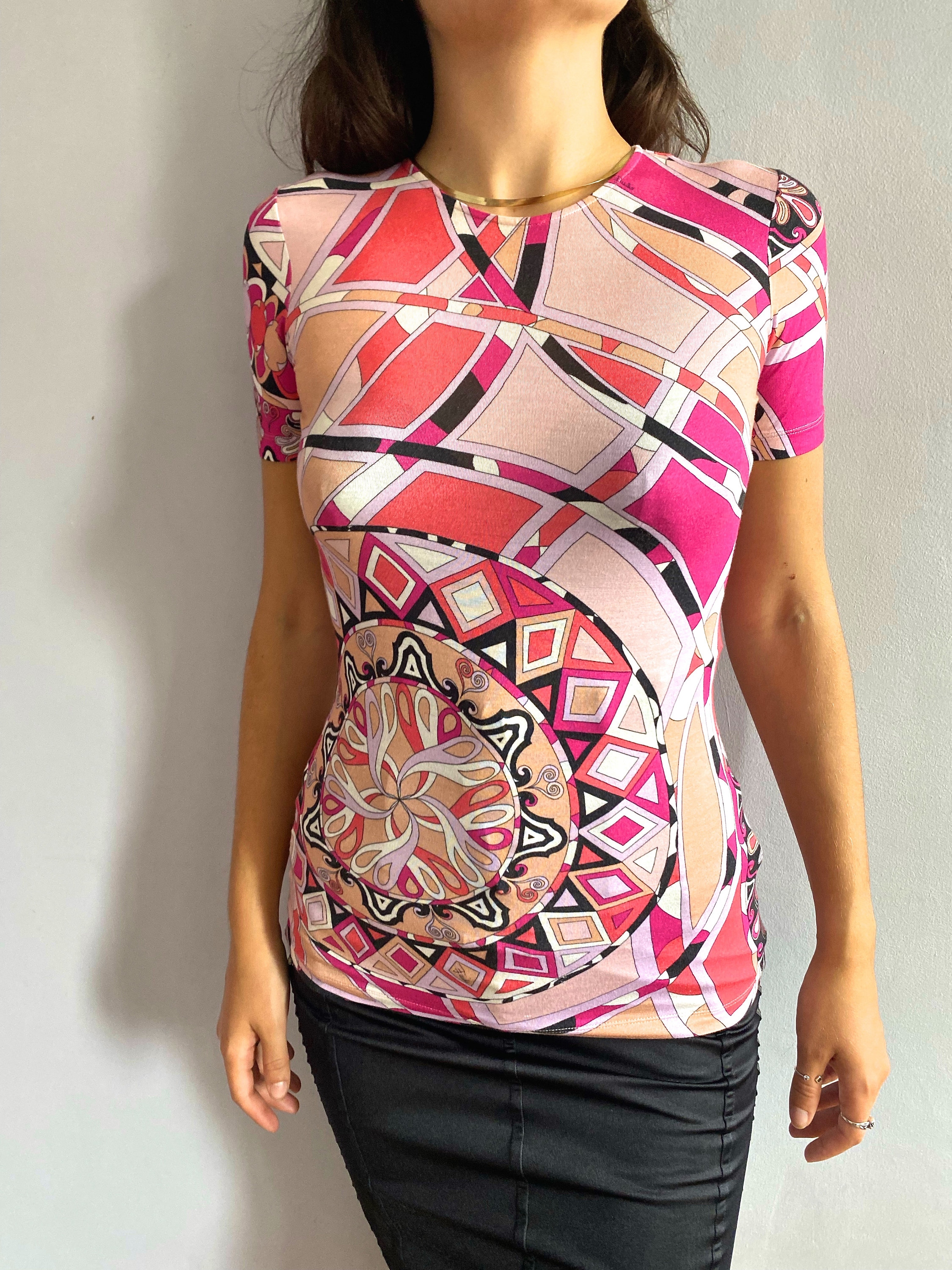 RESERVED / Do Not Buy - Pucci Knit T-shirt Emilio Pucci RESERVED / Do Not Buy - Pucci Knit T-shirt Emilio Pucci