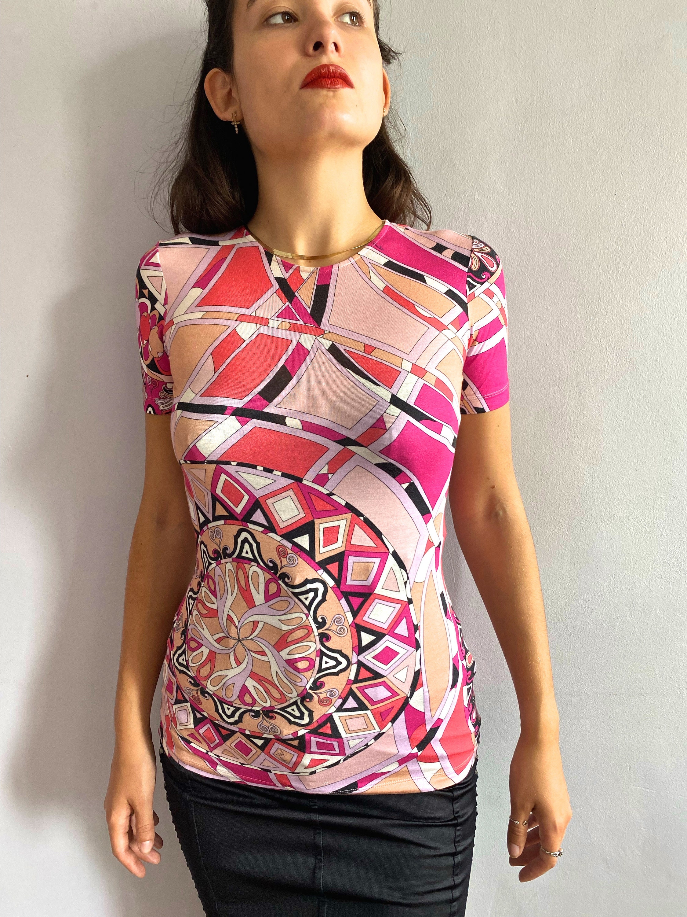 RESERVED / Do Not Buy - Pucci Knit T-shirt Emilio Pucci RESERVED / Do Not Buy - Pucci Knit T-shirt Emilio Pucci