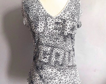 Jean Paul Gaultier Constellation Print Top Vintage Gaultier Jean Paul Gaultier Constellation Print Top Vintage Gaultier