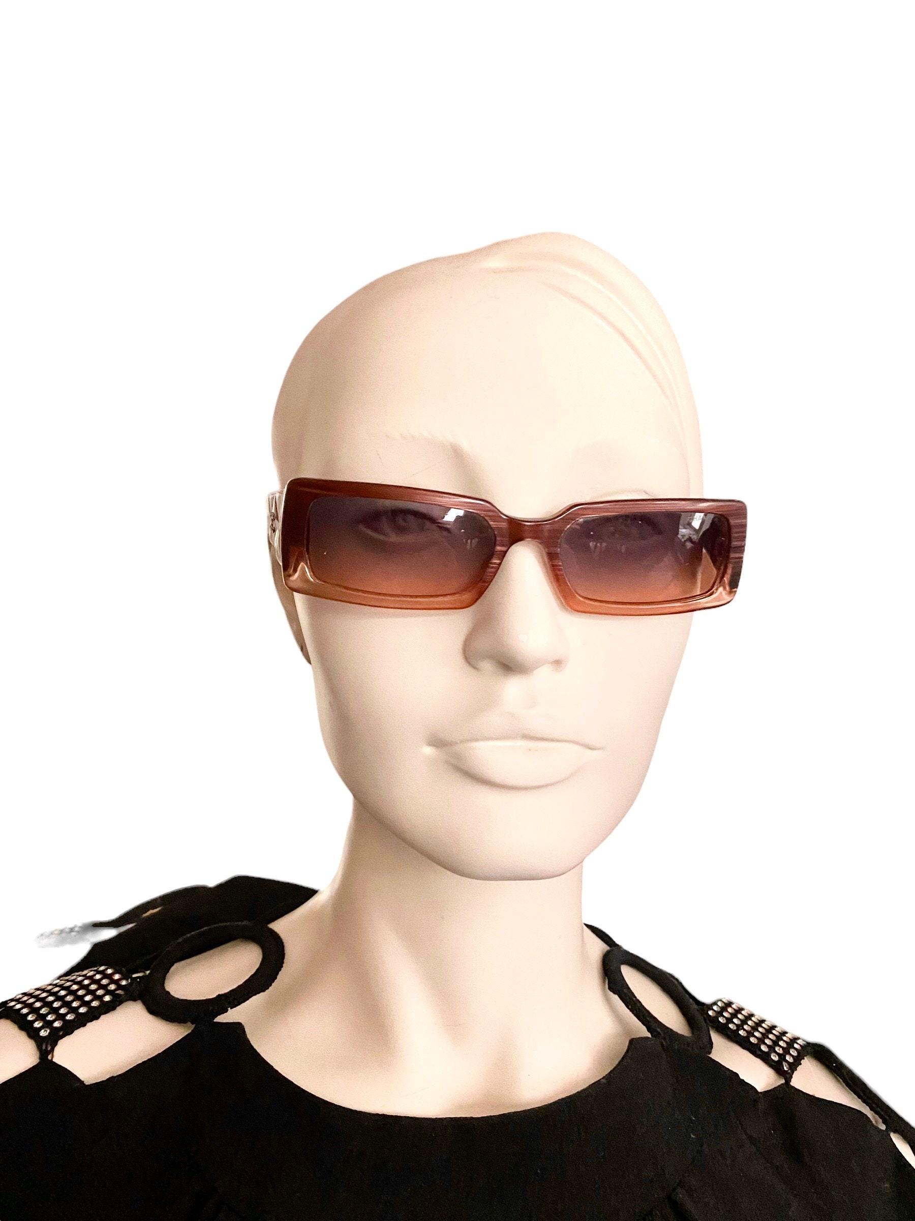 Chanel Sunglasses Quilted Arms Chanel Quilted Arm 5046 90s Etsy