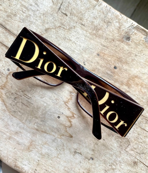 Buy Christian Dior Sunglasses Frame Only Flanelle3 2X5HD Black/marble Italy  56 Mm Online in India - Etsy