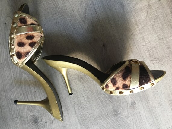 dg gold heels