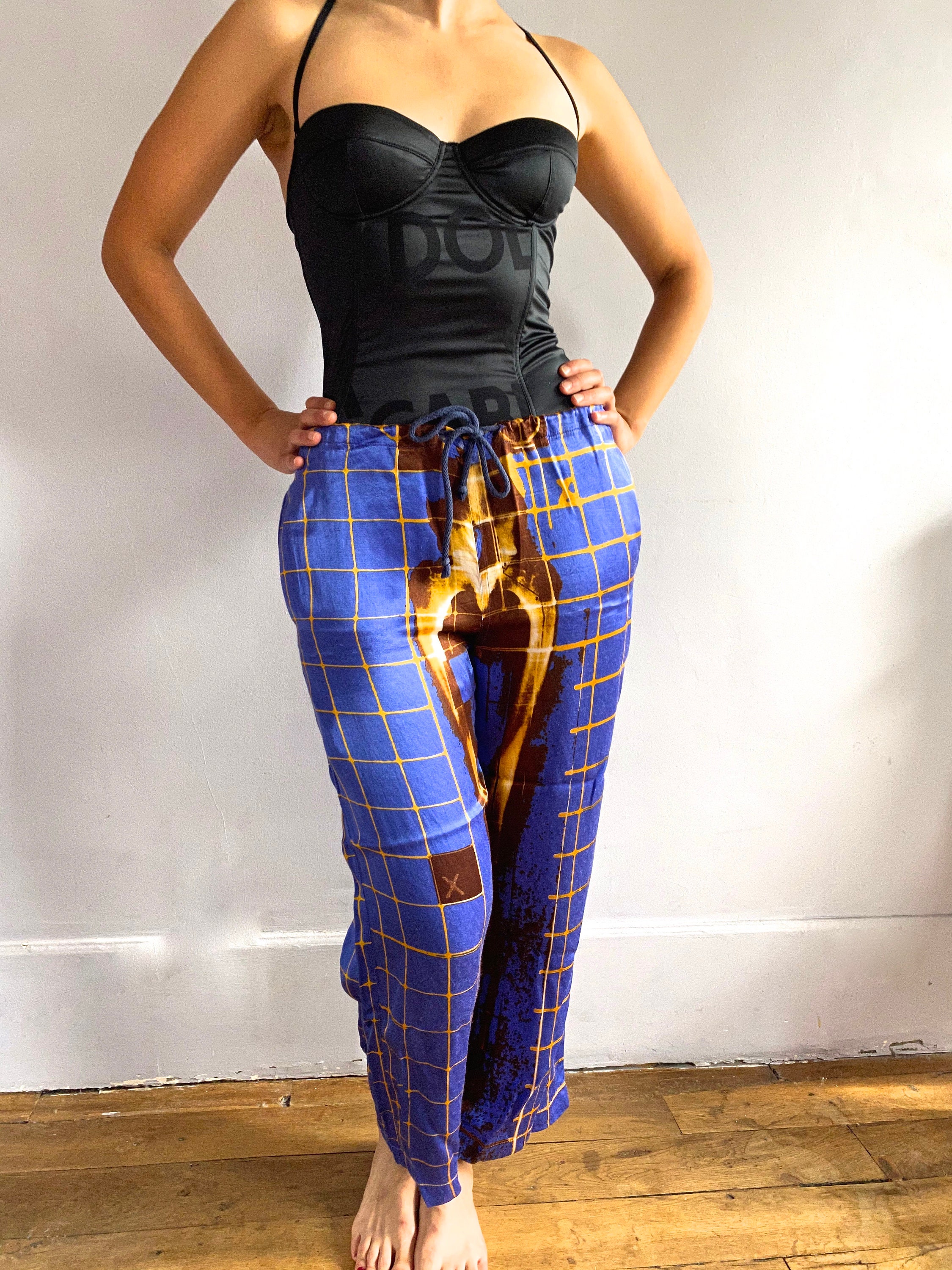 Jean Paul Gaultier CYBERBABA X ray Pants Gaultier SS   Etsy