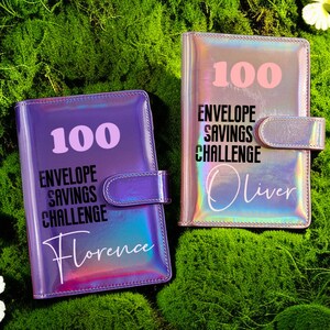100 Envelope Challenge Binder-Urijk Portefeuille Budget Enveloppe