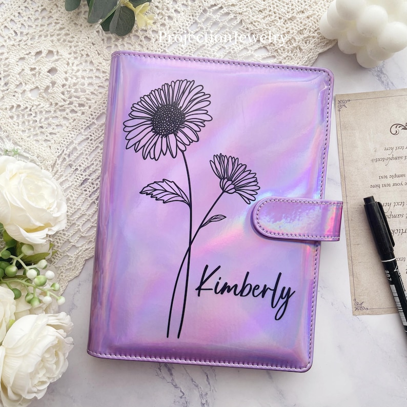 Personalized 100 Envelopes Challenge Binder: Money Saving Book Gift image 1