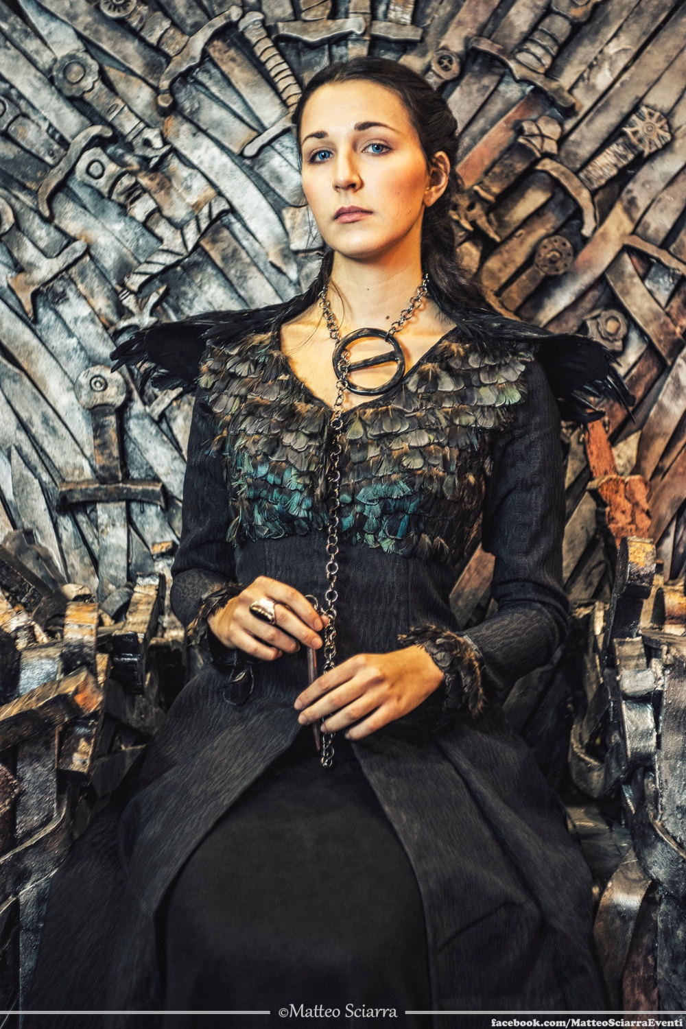 Sansa Stark dress- Game of Thrones costume - Black dress