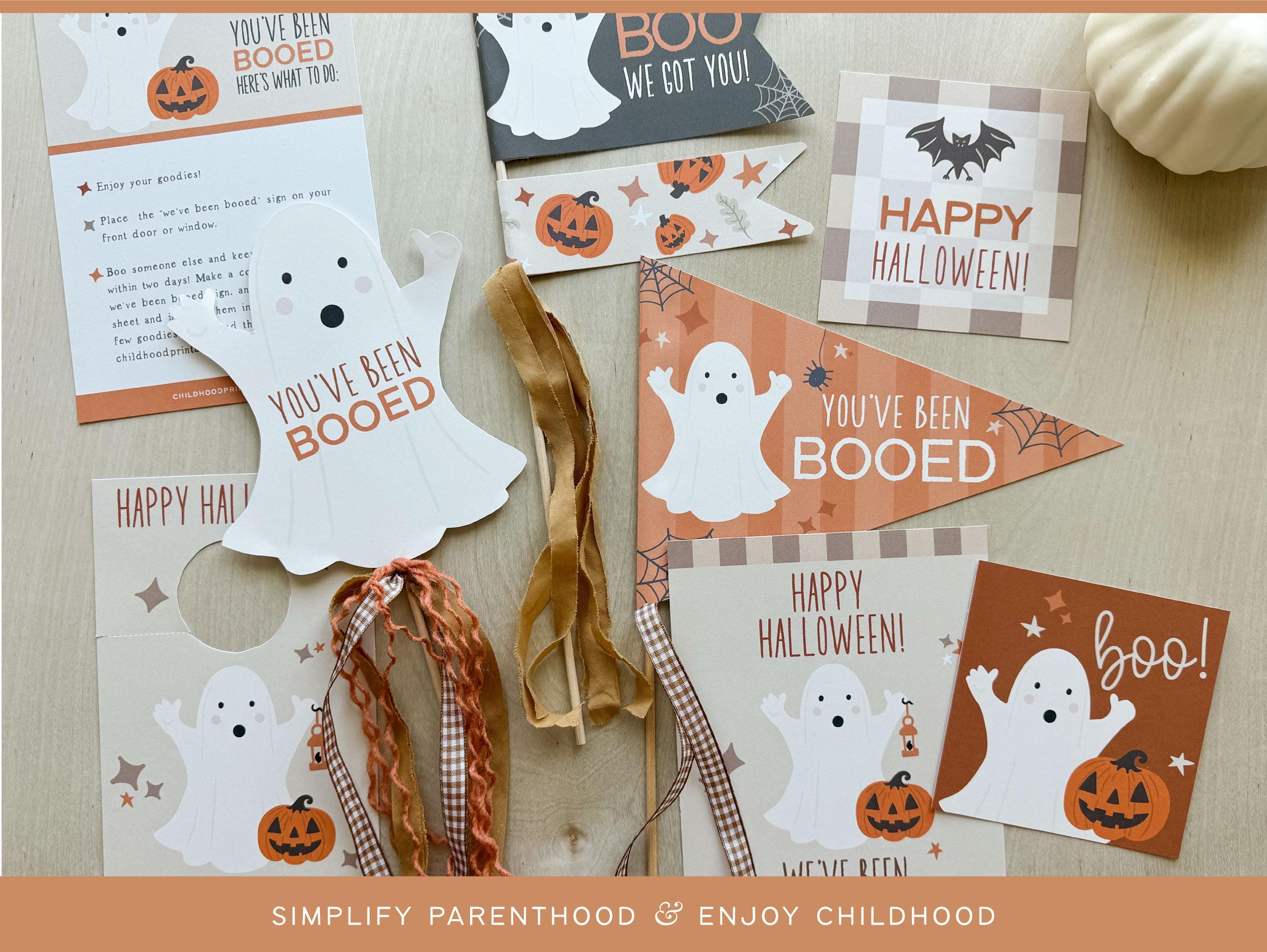 Beenv You've Been Booed Kit: Halloween Printables (digital Download) - Etsy