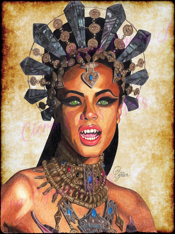 Queen of the Damned Art Print - Etsy