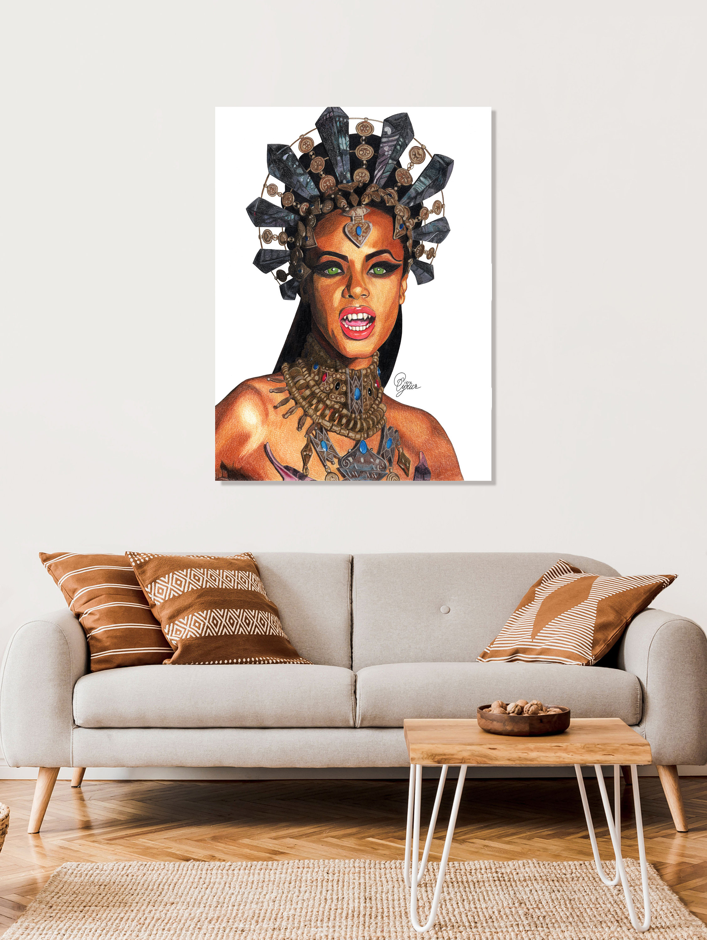 Queen of the Damned Art Print - Etsy