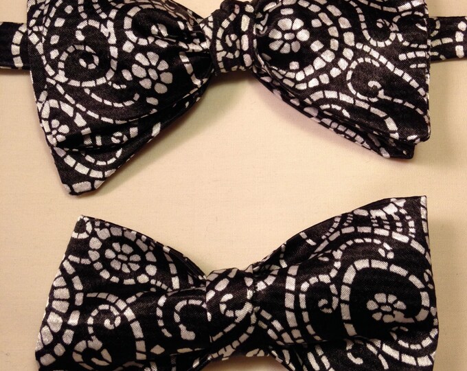 dad and son bow ties