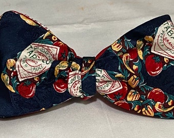 Tabasco Free style bowTie.   How Hot is that!