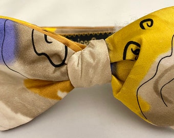 Jerry Garcia bow tie from a 90's neck tie.   Awesome!