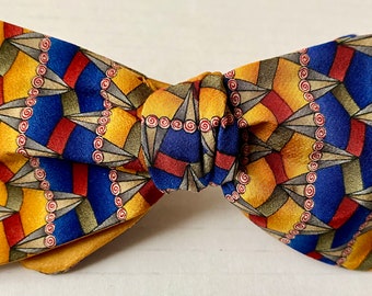 Jerry Garcia recycled Neck tie. Bright and Colorful!