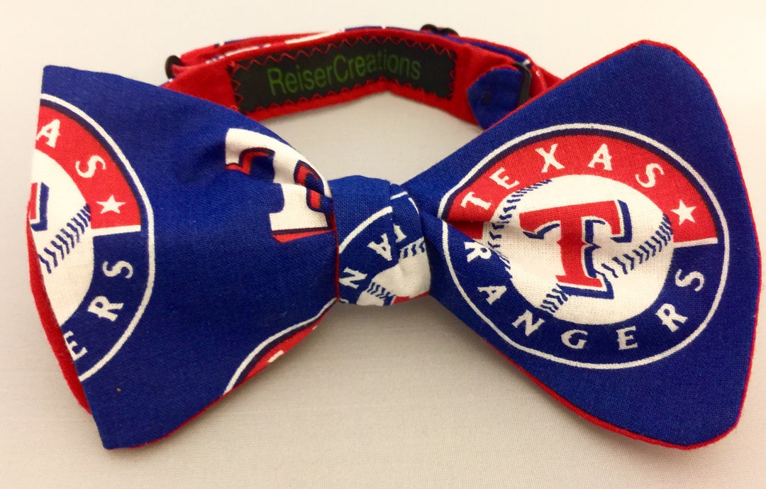 Corbata de arco de los Rangers de Texas - Etsy España