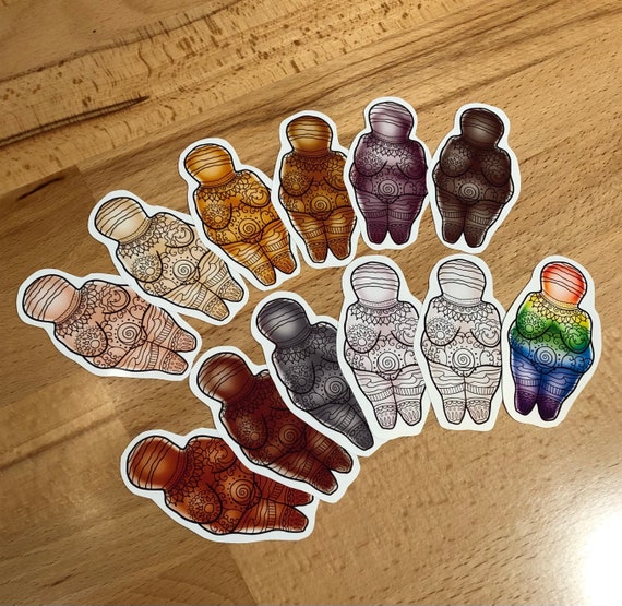 Tattooed Venus Woman of Willendorf Sticker Laptop Decal - Etsy Canada Tattooed Venus Woman of Willendorf Sticker Laptop Decal - Etsy Canada