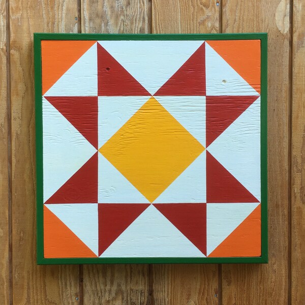 Hand Painted Quilt Blocks Etsy