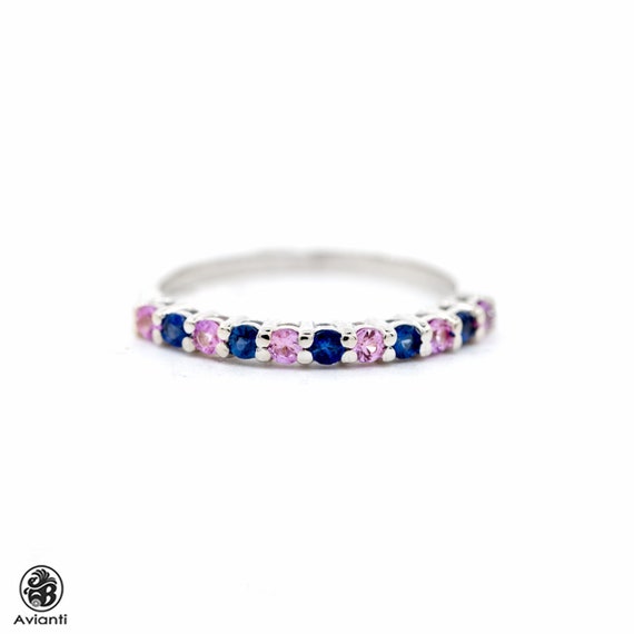 Pink and hotsell blue ring