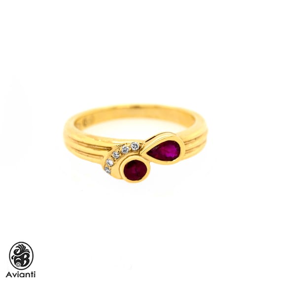 Ruby Ring, Thai Ruby Ring, Pigeon Red Ruby Ring, D