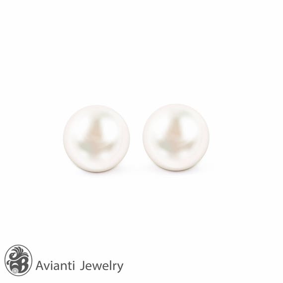 White south sea pearl earrings sale