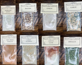 You Pick 3 Dip Mixes: mix and match Party Dip Mixes, Dried Herbs, Seasoning packets