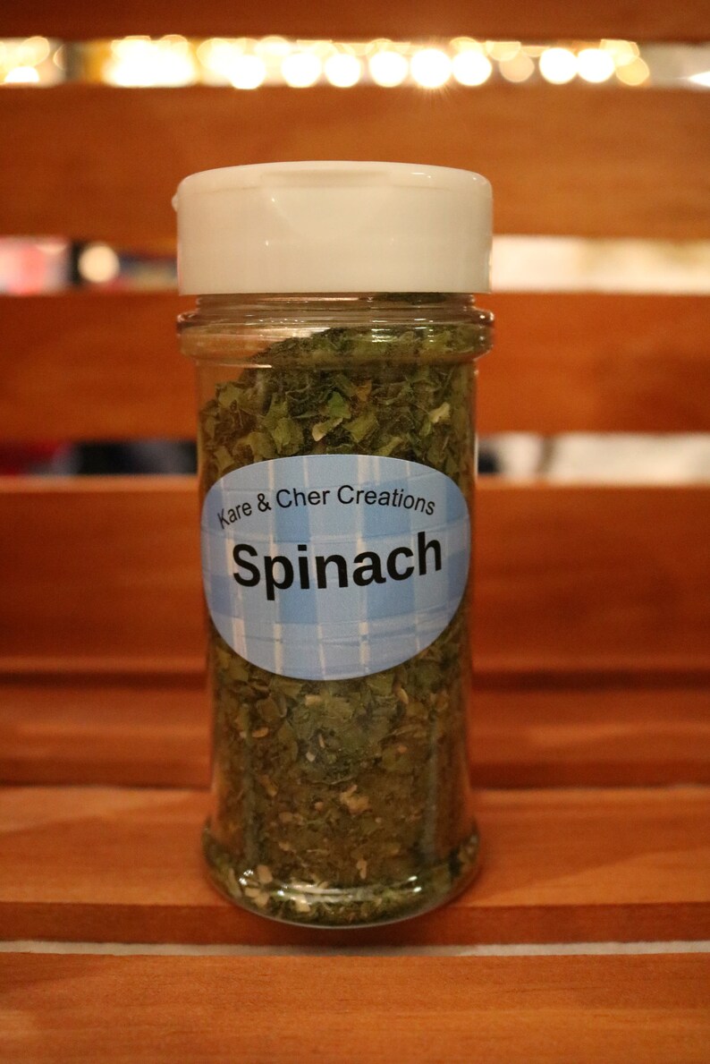 Spinach Seasoning Jar & Vegetable Dip Mix Etsy