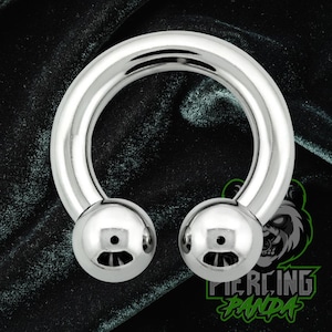 4g Internal Thread Horseshoe Gauges 316L Surgical Steel Hoop Septum Helix Piercing Body Jewelry Hoop Plugs