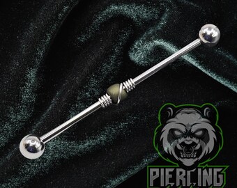 Industrial Barbell Piercing In Acciaio Chirurgico 1,6 Mm X 30 Mm – Qualità E Sicurezza
