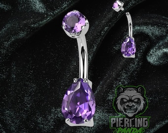 Impianto Grado Titanio Internamente Filettato Gemma Pancia Bottone