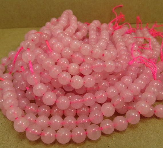 Rose Quartz Beads 6mm Pink Rose Quartz 