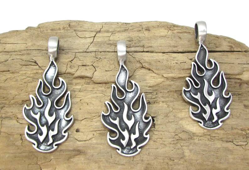 new rock silver flame