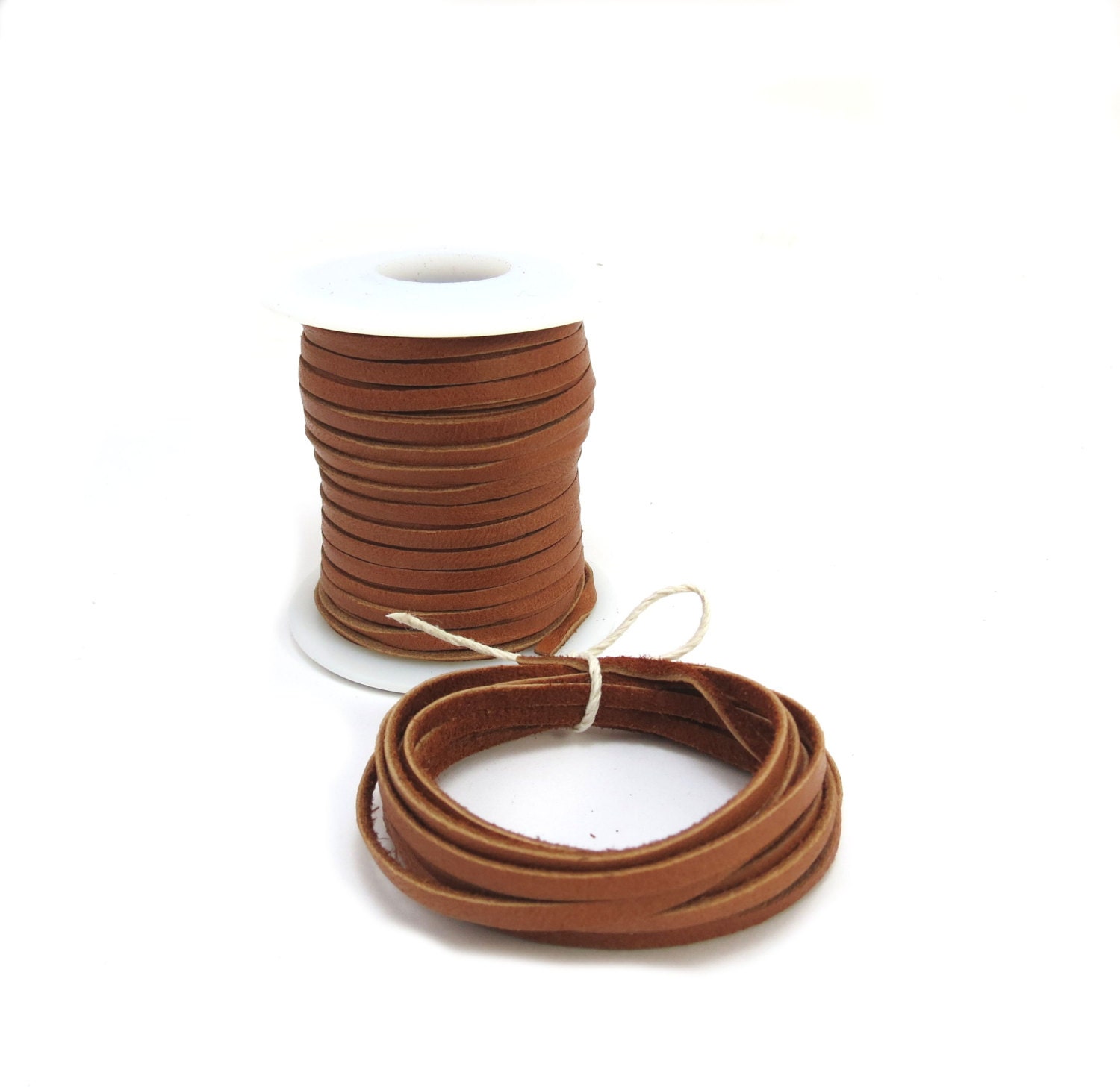 Deerskin Leather Cord 3mm Tan Leather Cord Two 2 Yards Etsy