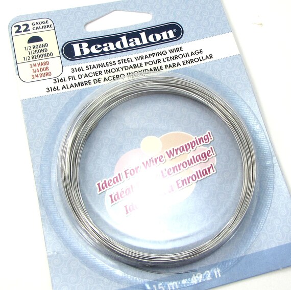 Stainless Steel - Half Round Wire - 14g 21/128