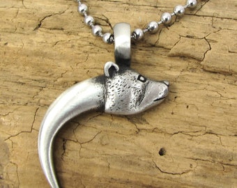 ネックレス・ペンダント Bear's two-claw necklace ネックレス・ペンダント Bear's two-claw necklace Two Tone