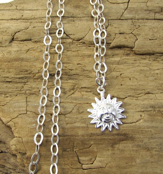 10 Silver Tone Sun Face Charms Pendants Crafts Jewellery