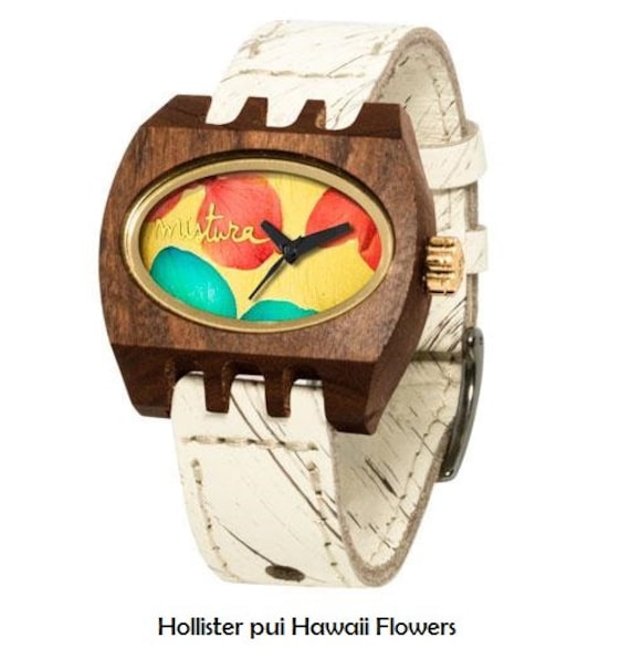 Wooden watch, Christmas gift, Real Flowers, Handmade, Womens wrist watch, Mothers day Gift, Unique watch, wood accessories, KAMERA SE