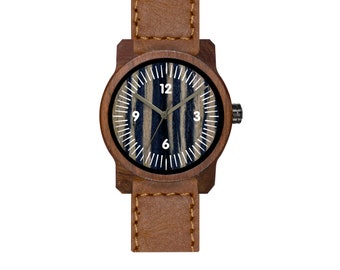 Wooden watch, Handmade wrist watch, Gift ideas, Birthday gift, Unisex Watch, Trendy, Unique, sustainable materials, watch, MARCO WOOD