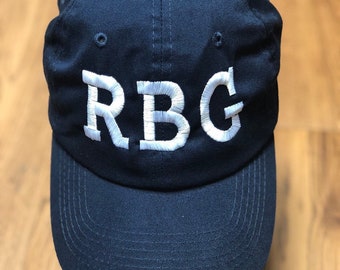 RBG Baseball Cap- Ruth Bader Ginsburg Hat