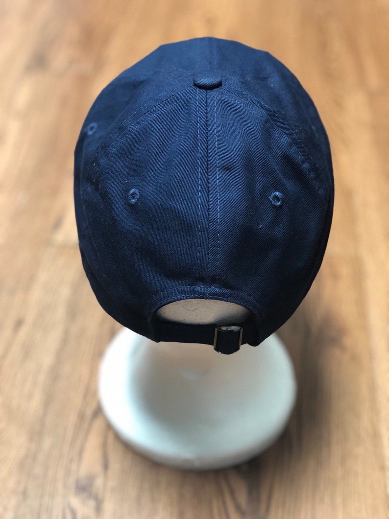 Navy and Yellow NASH Hat Embroidered Nashville Hat BNA Etsy