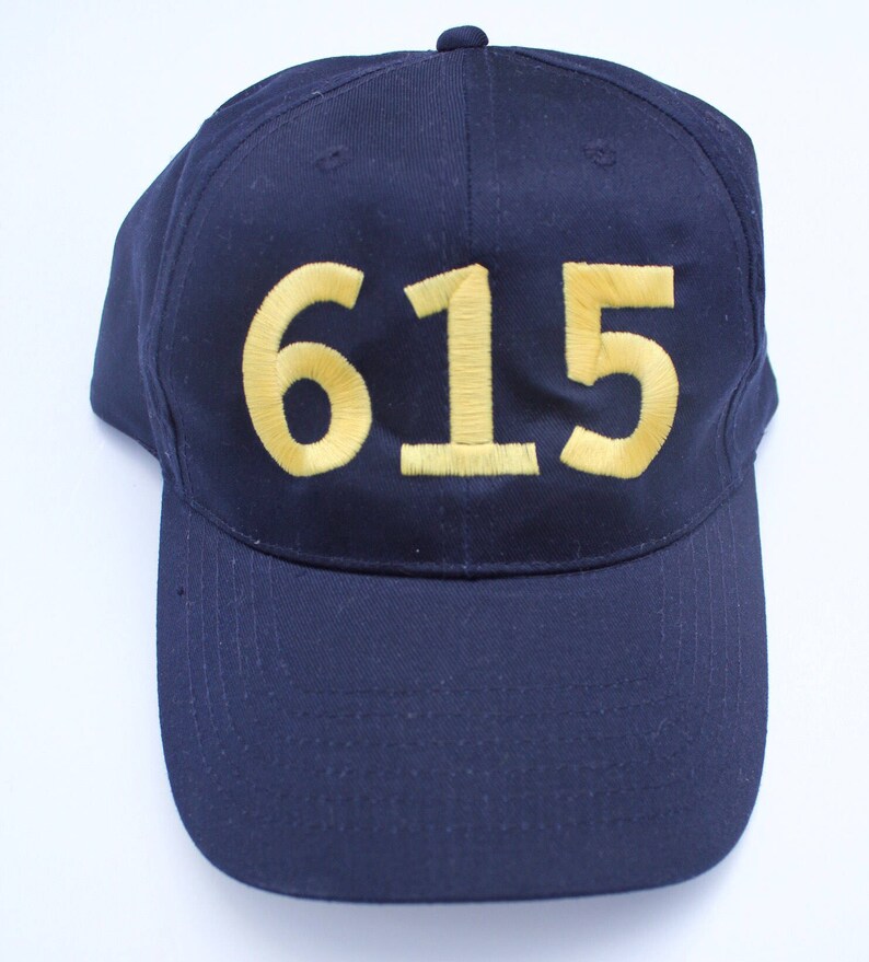Navy and Yellow NASH Hat Embroidered Nashville Hat BNA Etsy