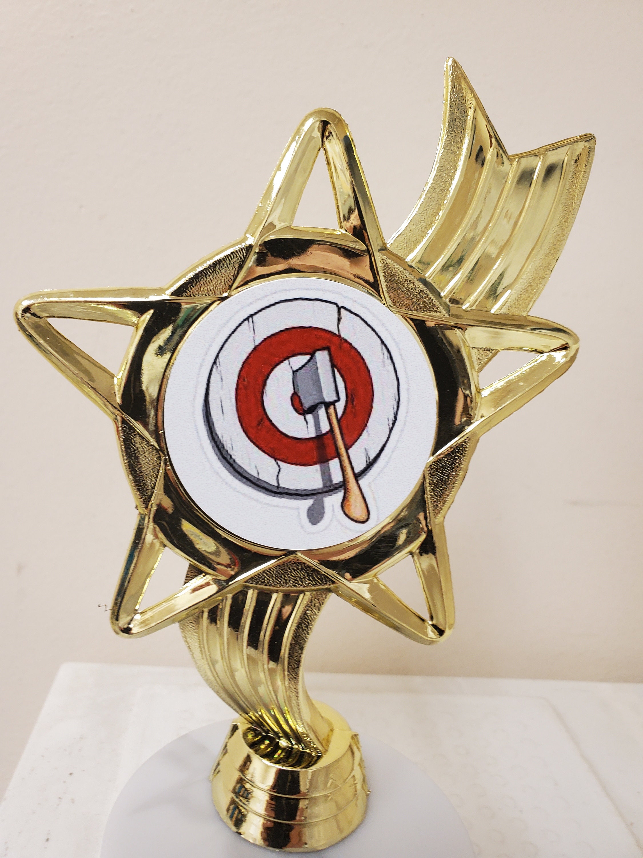 Axe Throwing Trophy or Award for Your League or Competition, About 7 ...