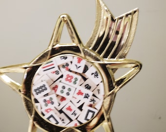Trophée amusant pour votre gagnant du jeu MAHJONG, 1ère place, environ 7 pouces de haut, avec votre gravure