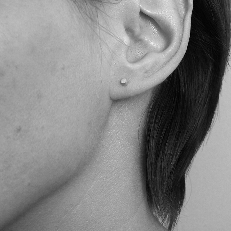 geometric minimalist silver studs gift for boyfriend 2mm tiny sterling silver dot stud earrings mens studs minimalist studs mens gift
